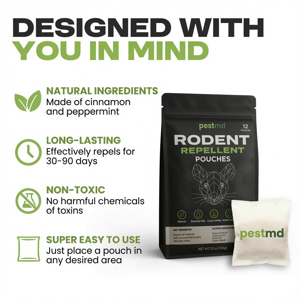 PestMD™ Mouse Repellent Pouches